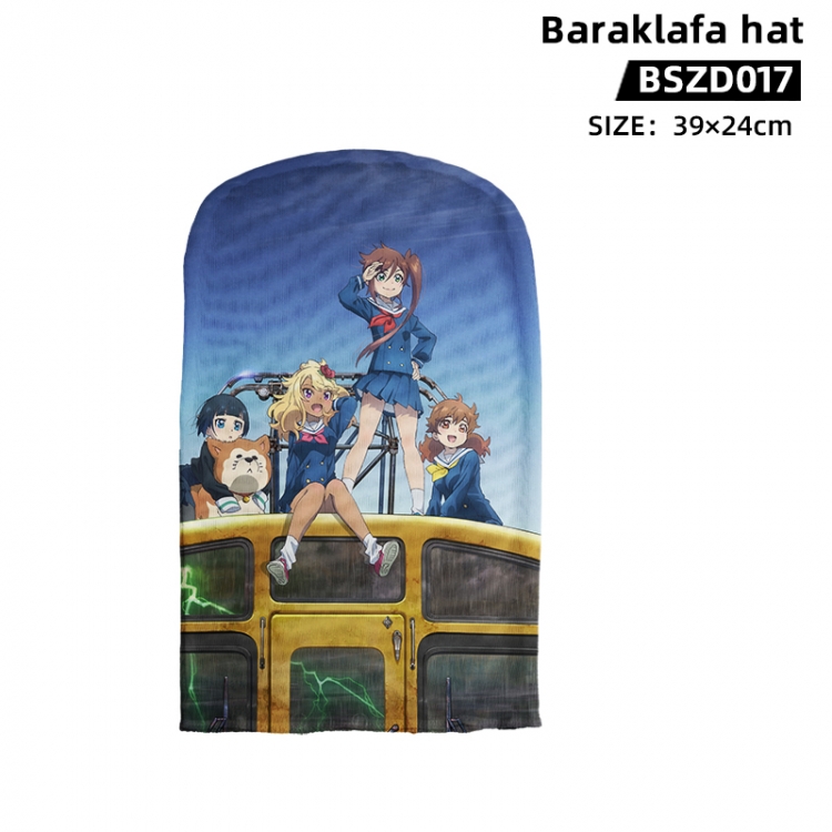 Where Does the Doomsday Train Go Anime Baraka Hat 39X24cm BSZD 017