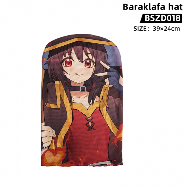 Blessings for a better world Anime Baraka Hat 39X24cm BSZD 018