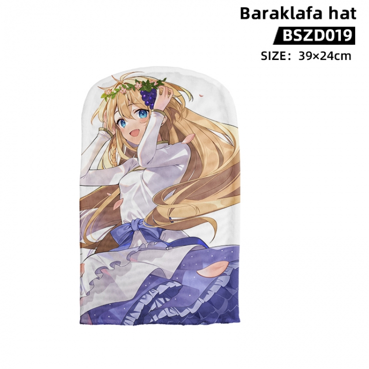 Blessings for a better world Anime Baraka Hat 39X24cm BSZD 019