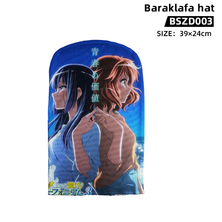 Sound! Euphonium Anime Baraka Hat 39X24cm BSZD 003