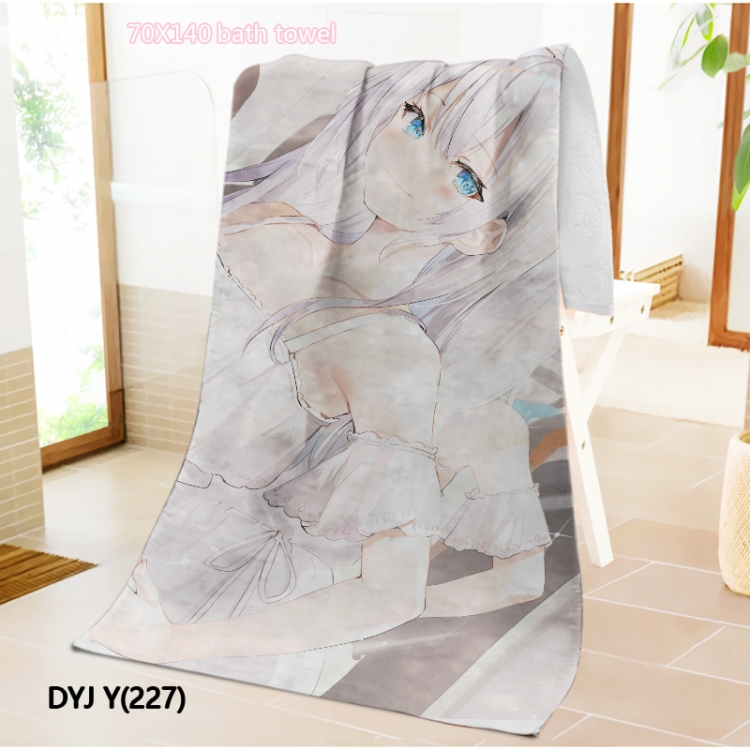 Alya Sometimes Hides Her Feelings in Russian Anime surrounding towel large bath towel 70X140cm DYJ227