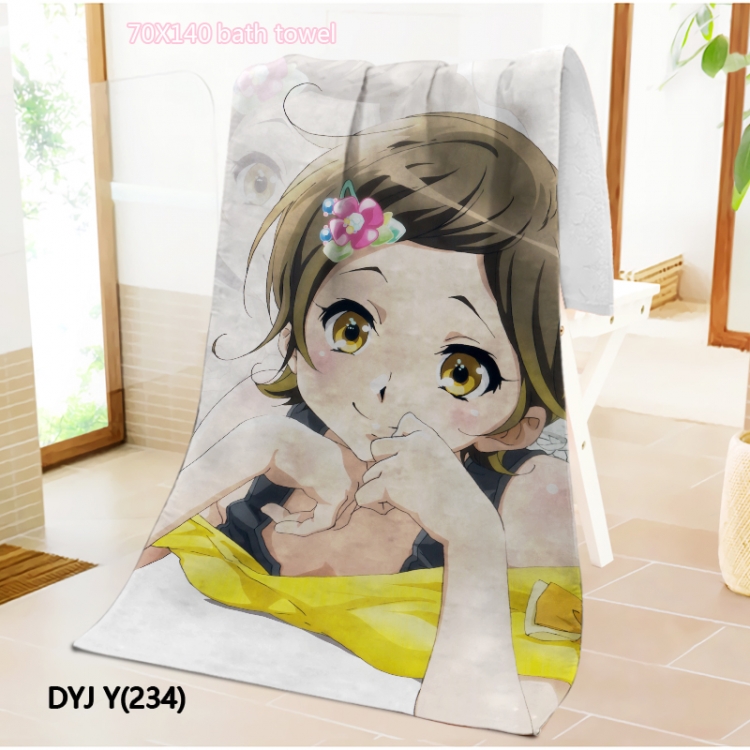 Sound! Euphonium Anime surrounding towel large bath towel 70X140cm DYJ234