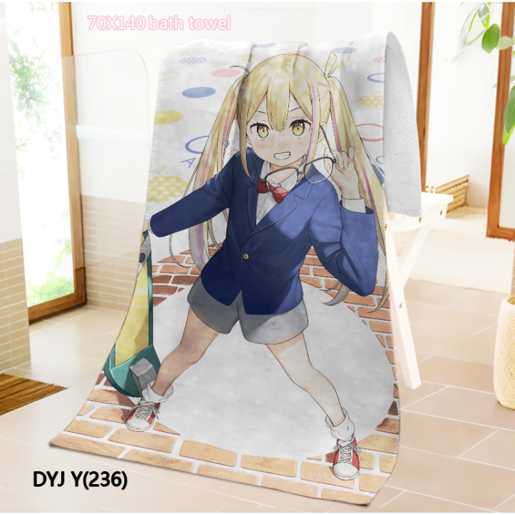 Henjin no Salad Bowl Anime surrounding towel large bath towel 70X140cm DYJ236