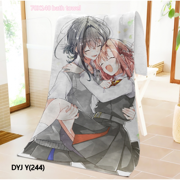 Sasayaku You ni Koi o Utau Anime surrounding towel large bath towel 70X140cm DYJ244