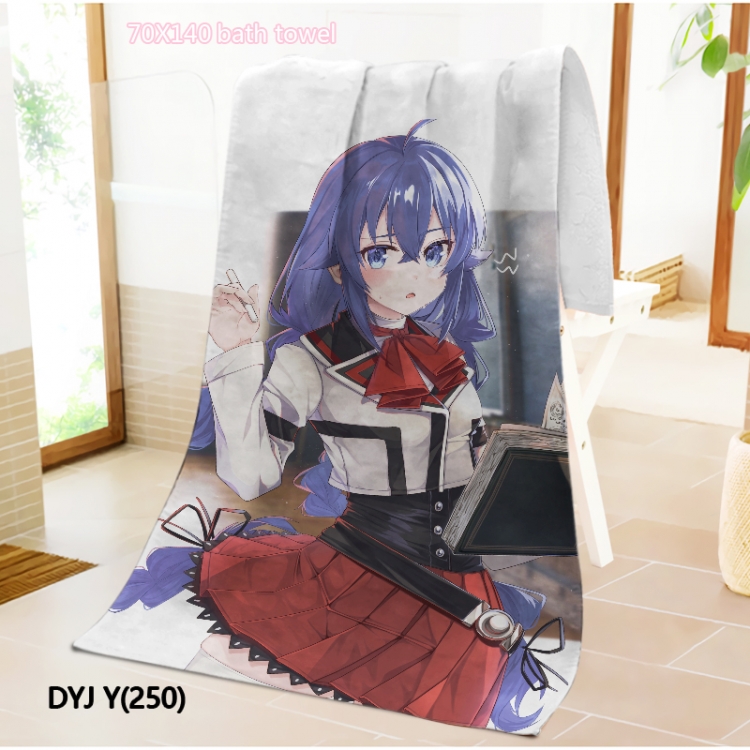 Jobless Reincarnat  Anime surrounding towel large bath towel 70X140cm DYJ250