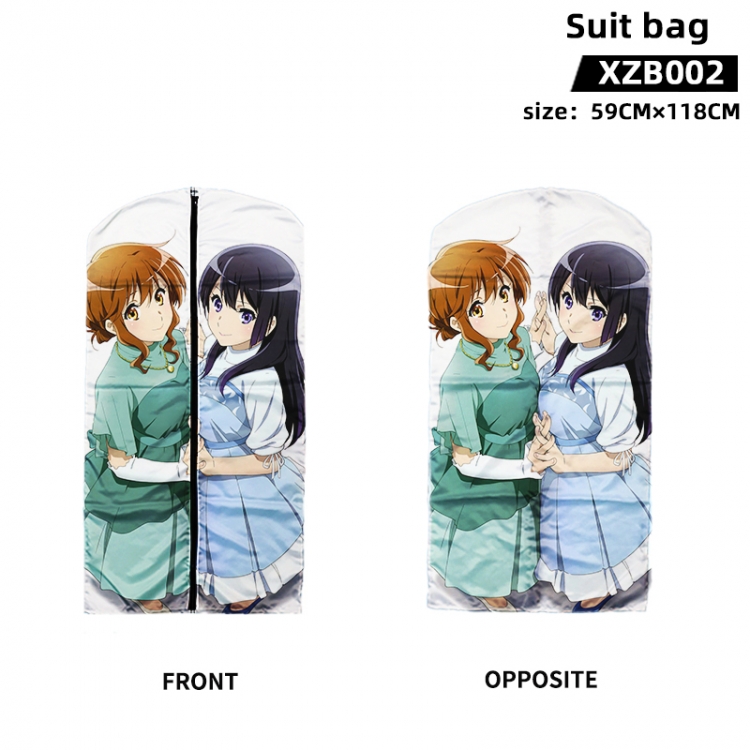 Sound! Euphonium Anime peach skin velvet waterproof suit bag 59X118CM XZB002