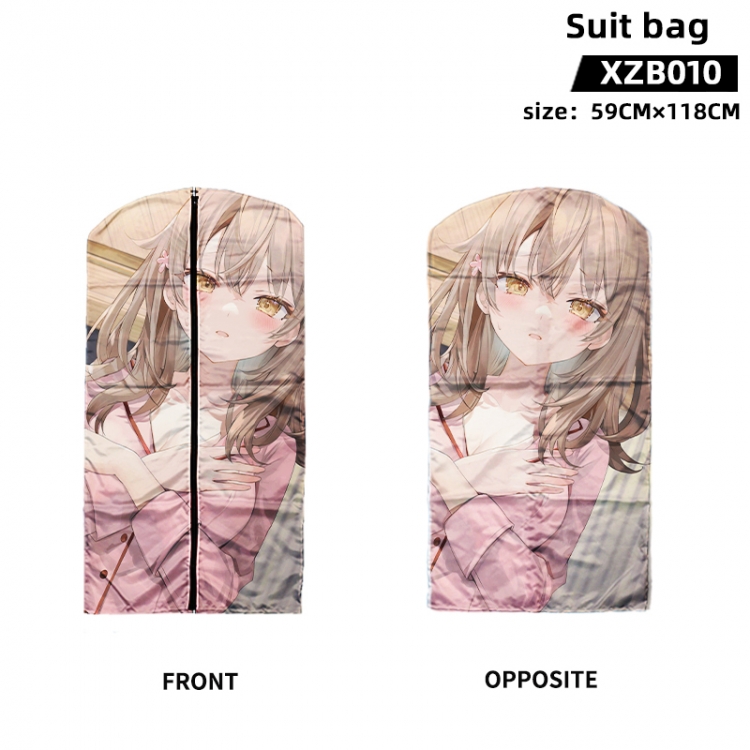 Alya Sometimes Hides Her Feelings in Russian Anime peach skin velvet waterproof suit bag 59X118CM XZB010