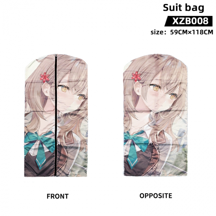 Alya Sometimes Hides Her Feelings in Russian Anime peach skin velvet waterproof suit bag 59X118CM XZB008