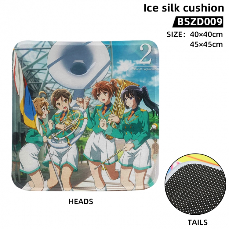 Sound! Euphonium Anime Ice Silk Cushion 40X40CM BSZD009