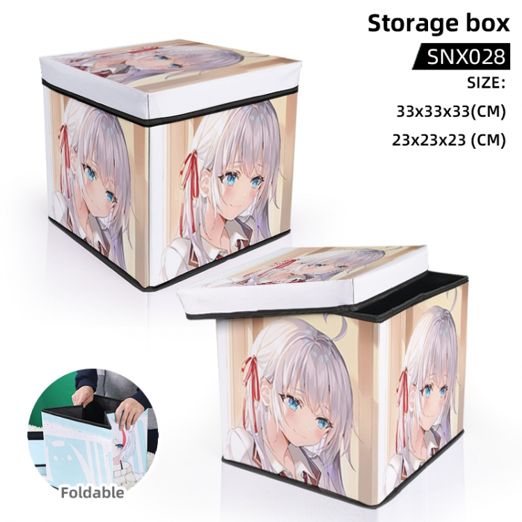 Alya Sometimes Hides Her Feelings in Russian Anime Vacuum Plate Storage Box 33X33X33CM SNX028