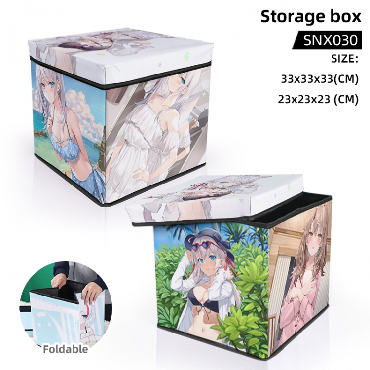 Alya Sometimes Hides Her Feelings in Russian Anime Vacuum Plate Storage Box 33X33X33CM  SNX030