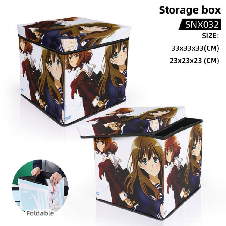 Sound! Euphonium Anime Vacuum Plate Storage Box 33X33X33CM SNX032