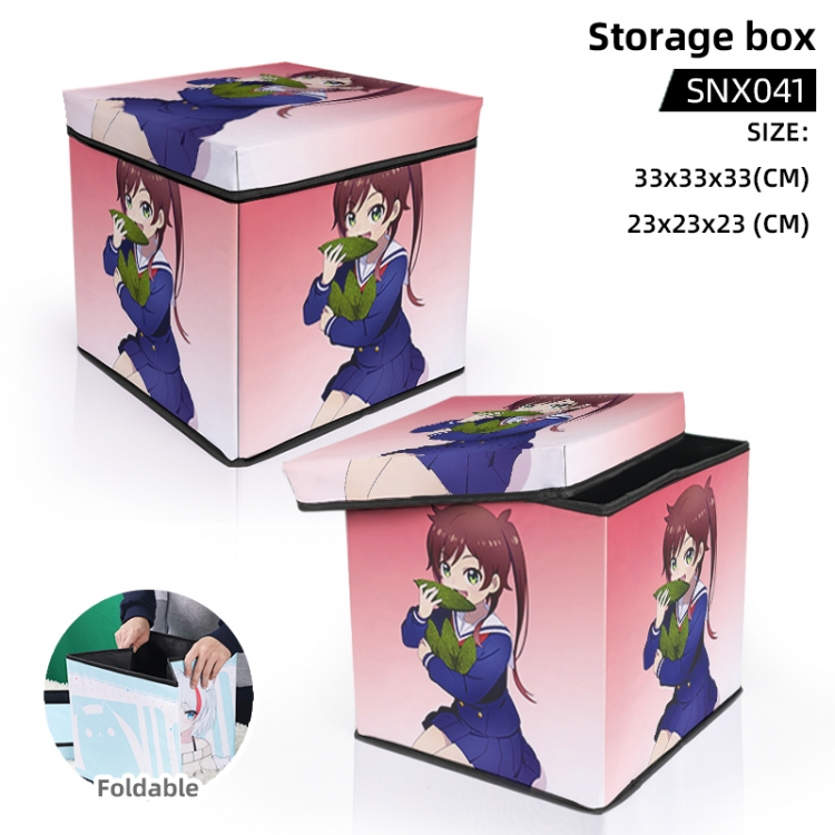 Where Does the Doomsday Train Go Anime Vacuum Plate Storage Box 33X33X33CM SNX041