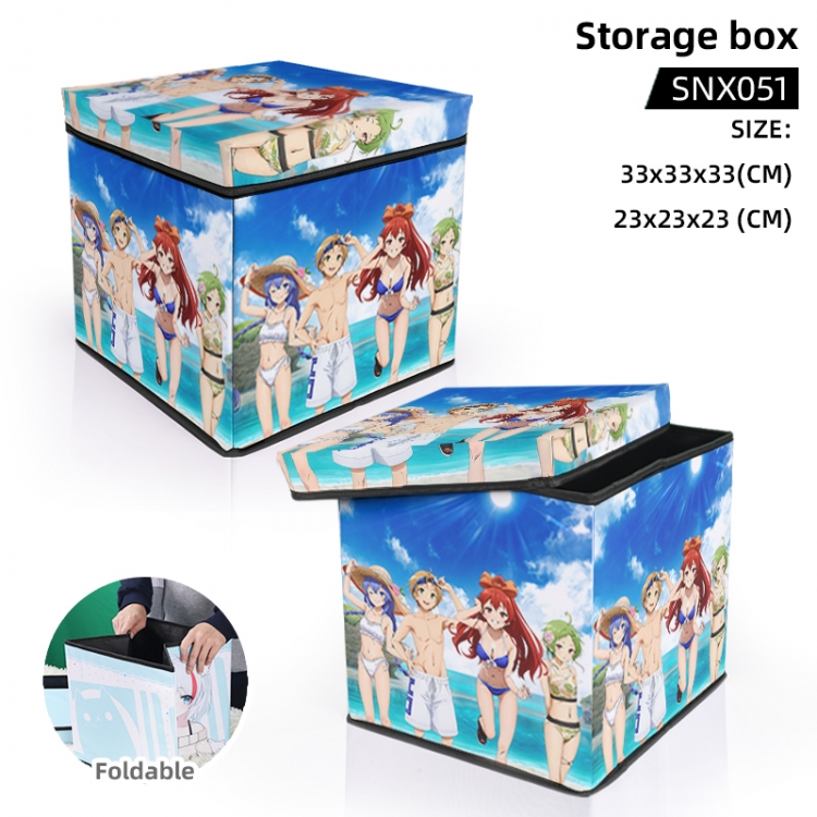 Jobless Reincarnat Anime Vacuum Plate Storage Box 33X33X33CM SNX051