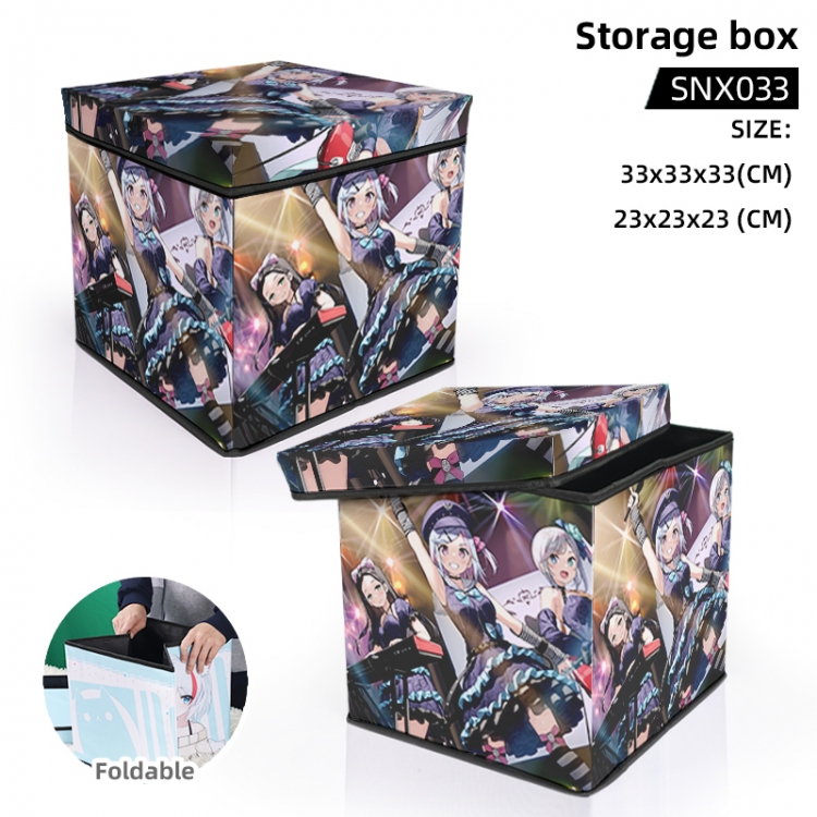 Henjin no Salad Bowl Anime vacuum board storage box 23X23X23cm SNX033-