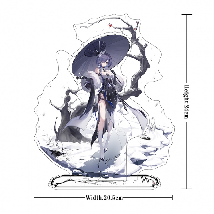 Arknights Acrylic interlayer technology double-sided Standing Plates stand figure 21CM