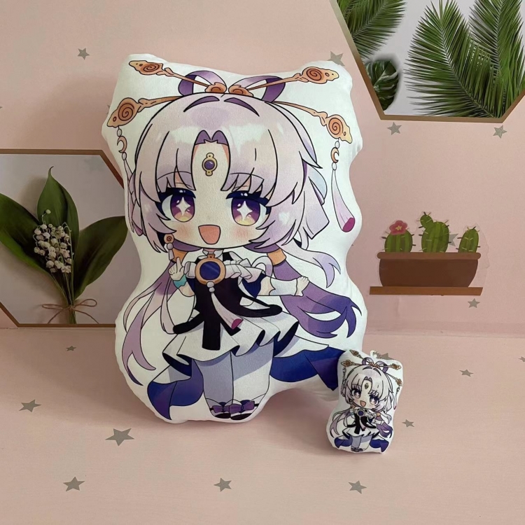  Honkai: Star Rail Anime double-sided colorful pattern irregular pillow cushion