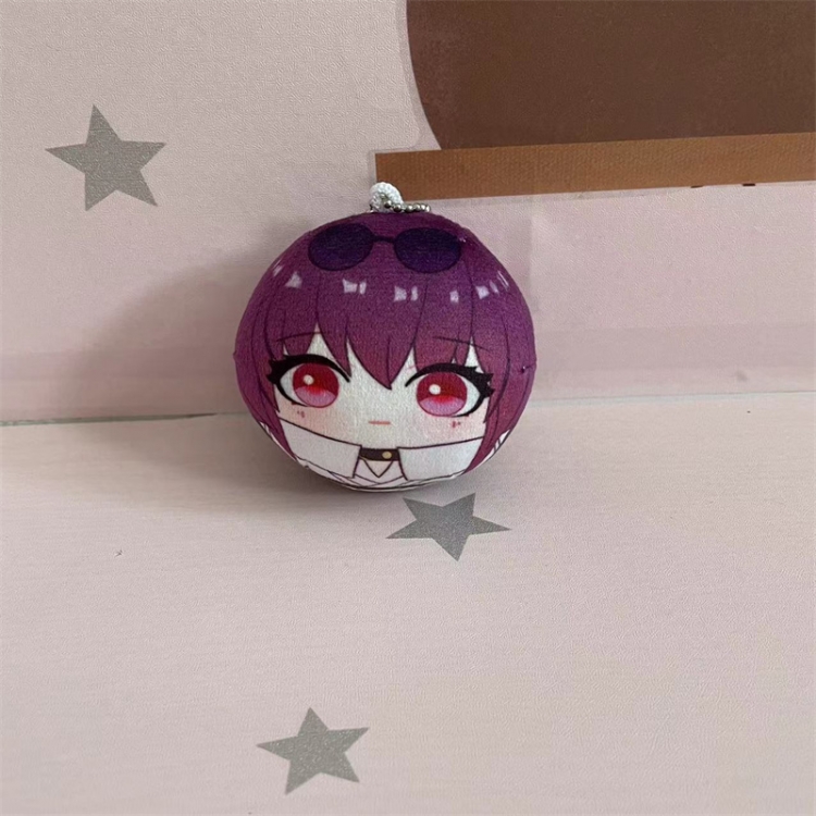  Honkai: Star Rail Dango Plush Toy Small Pendant Keychain 8cm