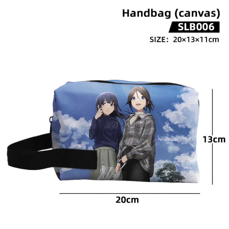 Sound! Euphonium Anime canvas hand-held makeup bag 20x13x11cm