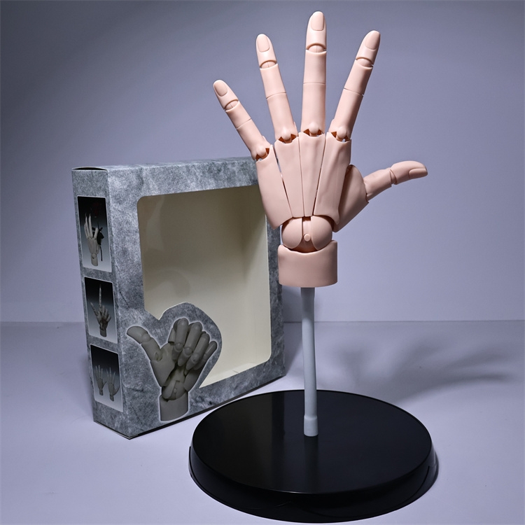 Plain joint movable figurine mold