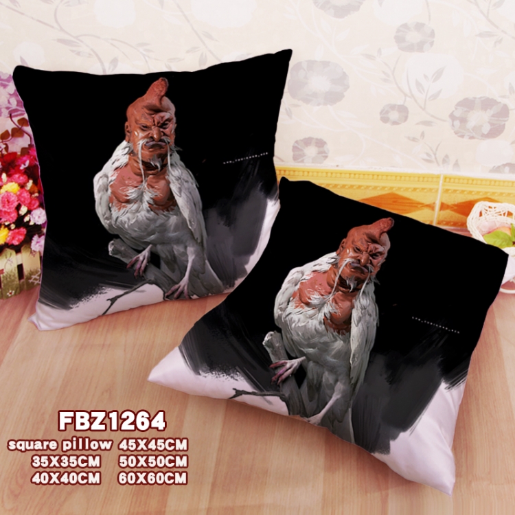 Black Myth Wukong Anime square full-color pillow cushion 45X45CM NO FILLING 