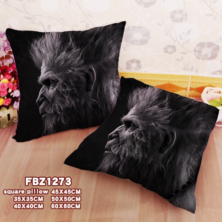 Black Myth Wukong Anime square full-color pillow cushion 45X45CM NO FILLING 