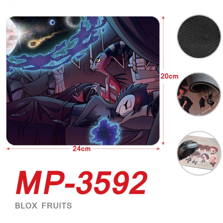 Hazbin Hotel Anime Full Color Printing Mouse Pad Unlocked 20X24cm price for 5 pcs mp-3592