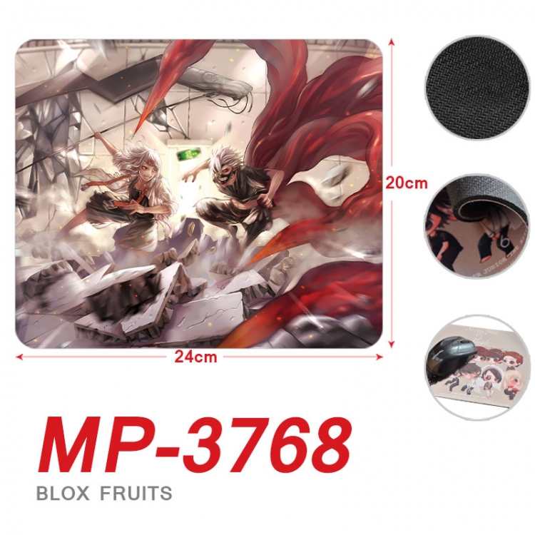 Tokyo Ghoul Anime Full Color Printing Mouse Pad Unlocked 20X24cm price for 5 pcs mp-3768