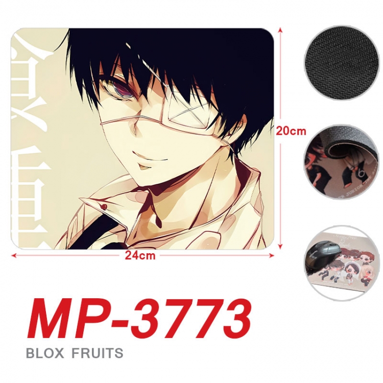 Tokyo Ghoul Anime Full Color Printing Mouse Pad Unlocked 20X24cm price for 5 pcs mp-3773