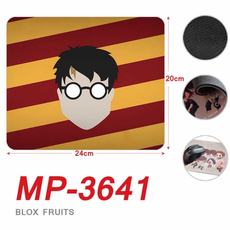 Harry Potter Anime Full Color Printing Mouse Pad Unlocked 20X24cm price for 5 pcs mp-3641