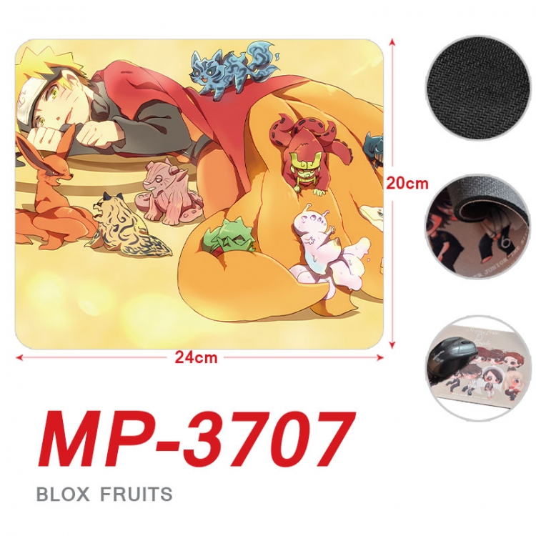 Naruto Anime Full Color Printing Mouse Pad Unlocked 20X24cm price for 5 pcs  mp-3707