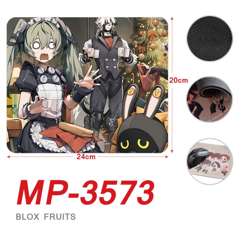 Zenless Zone Zero Anime Full Color Printing Mouse Pad Unlocked 20X24cm price for 5 pcs  mp-3573