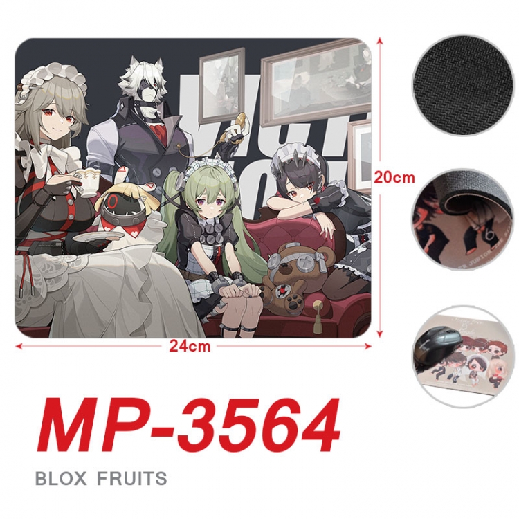 Zenless Zone Zero Anime Full Color Printing Mouse Pad Unlocked 20X24cm price for 5 pcs mp-3564