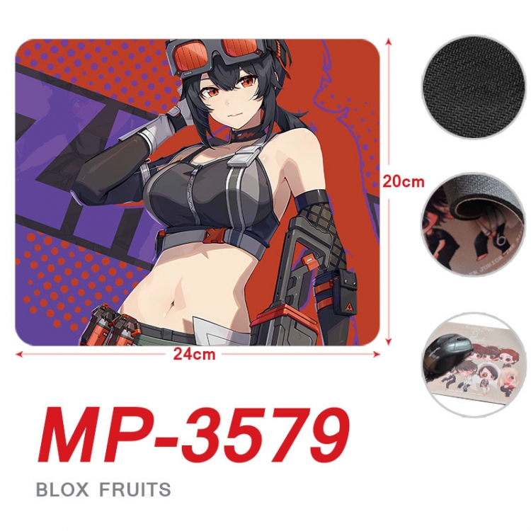 Zenless Zone Zero Anime Full Color Printing Mouse Pad Unlocked 20X24cm price for 5 pcs  mp-3579