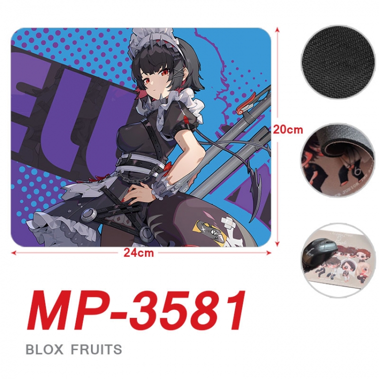 Zenless Zone Zero Anime Full Color Printing Mouse Pad Unlocked 20X24cm price for 5 pcs  mp-3581