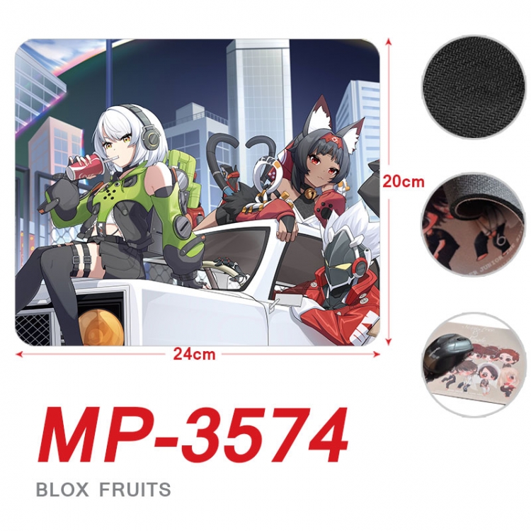 Zenless Zone Zero Anime Full Color Printing Mouse Pad Unlocked 20X24cm price for 5 pcs mp-3574