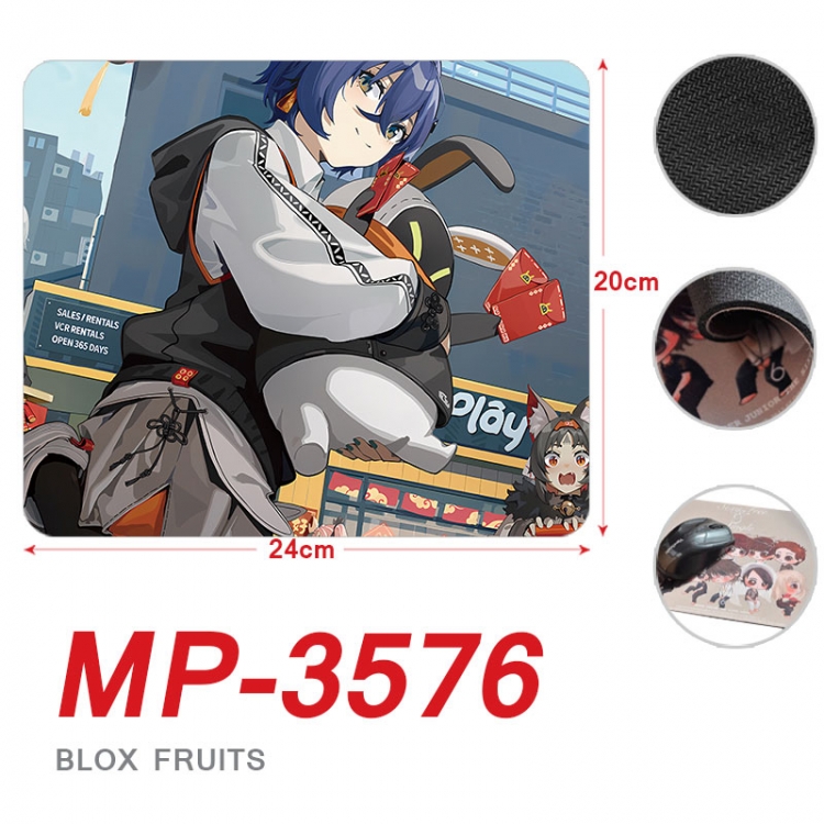 Zenless Zone Zero Anime Full Color Printing Mouse Pad Unlocked 20X24cm price for 5 pcs 零 mp-3576