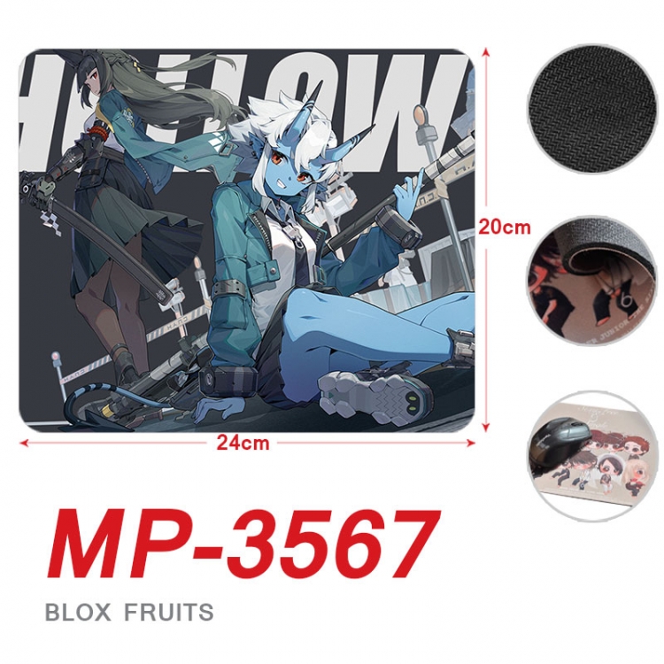 Zenless Zone Zero Anime Full Color Printing Mouse Pad Unlocked 20X24cm price for 5 pcs  mp-3567