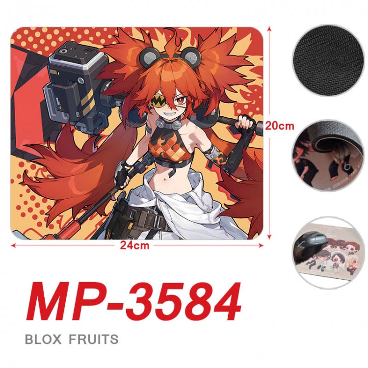 Zenless Zone Zero Anime Full Color Printing Mouse Pad Unlocked 20X24cm price for 5 pcs  mp-3584