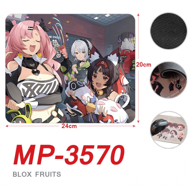 Zenless Zone Zero Anime Full Color Printing Mouse Pad Unlocked 20X24cm price for 5 pcs mp-3570