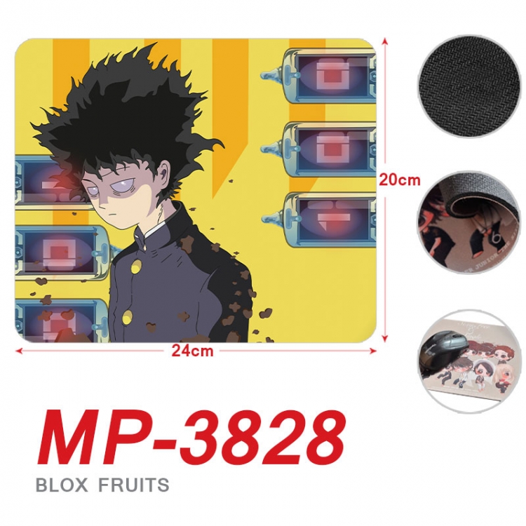 Mob Psycho 100 Anime Full Color Printing Mouse Pad Unlocked 20X24cm price for 5 pcs mp-3828