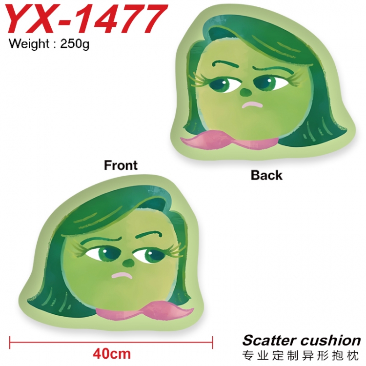 Inside Out Anime Alien Double sided Printed Pillow 40cm YX-1477