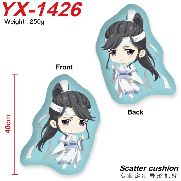 The wizard of the de Anime Alien Double sided Printed Pillow 40cm YX-1426