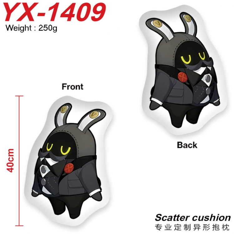 Zenless Zone Zero Anime Alien Double sided Printed Pillow 40cm  YX-1409