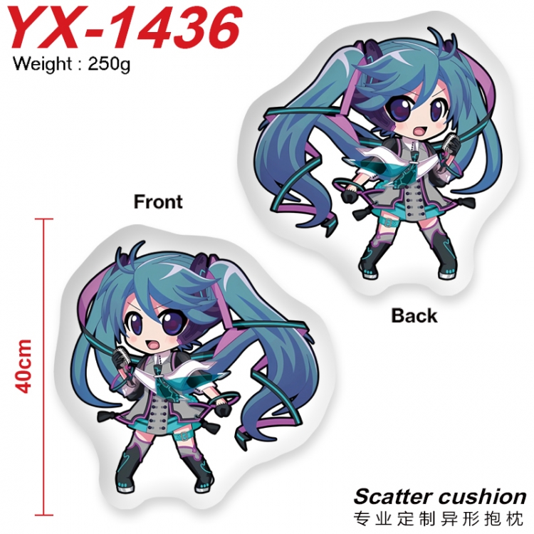 Hatsune Miku Anime Alien Double sided Printed Pillow 40cm