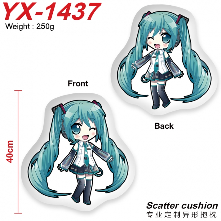 Hatsune Miku Anime Alien Double sided Printed Pillow 40cm