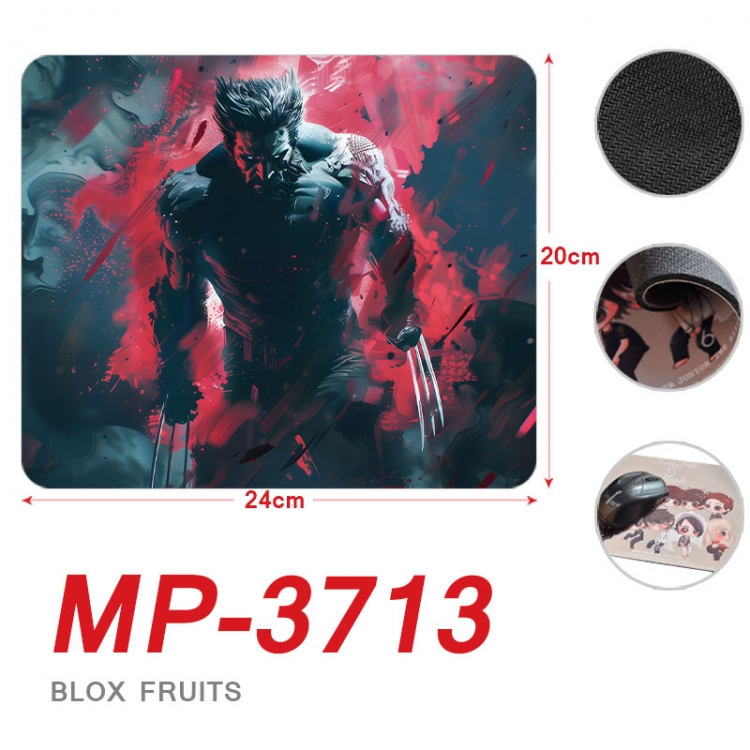 Marvel Anime Full Color Printing Mouse Pad Unlocked 20X24cm price for 5 pcs