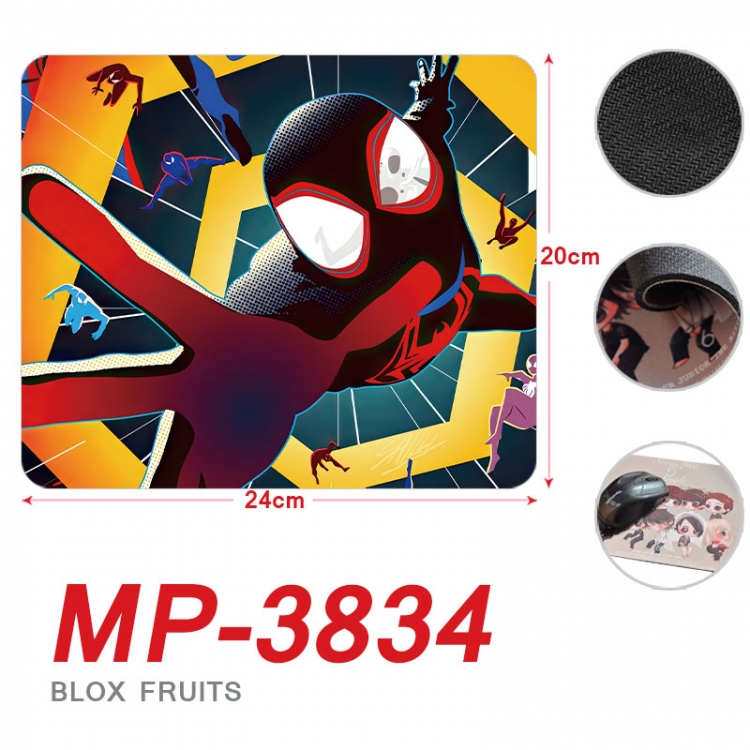 Marvel Anime Full Color Printing Mouse Pad Unlocked 20X24cm price for 5 pcs