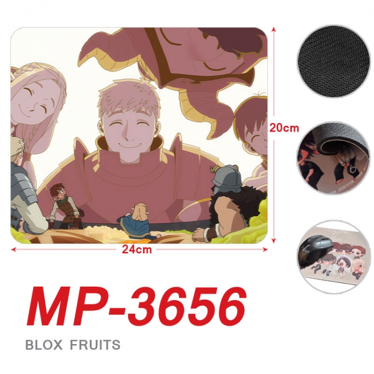 Delicious in Dungeon Anime Full Color Printing Mouse Pad Unlocked 20X24cm price for 5 pcs  mp-3656