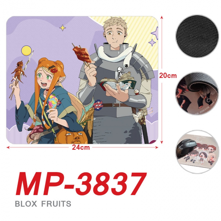 Delicious in Dungeon Anime Full Color Printing Mouse Pad Unlocked 20X24cm price for 5 pcs mp-3837